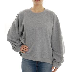 FELPA GIROCOLLO GRIGIO